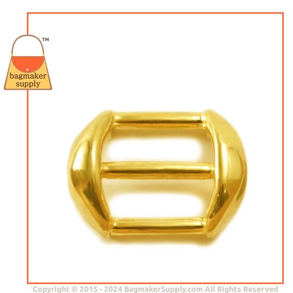 Representative Image of 3/4 Inch Arched Slide, Gold Finish (BKS-AA036))